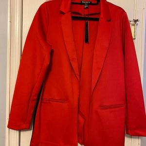 Red Womens Blazer